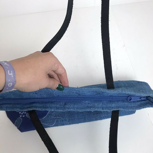 Happa Collections Burlap Floral Purse - Picture 5 of 9